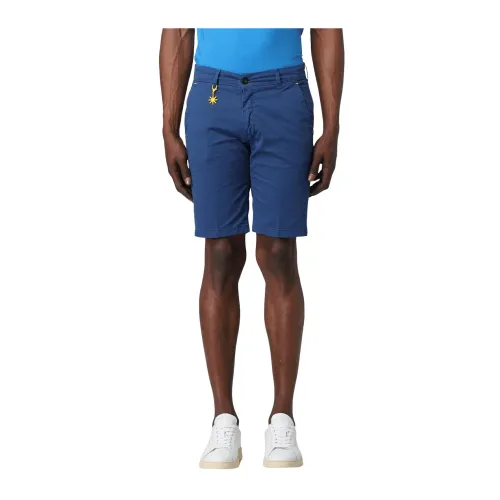 Manuel Ritz , Shorts ,Blue male, Sizes: