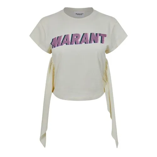 Marant Etoile Tie Back T-Shirt - White