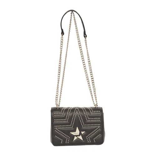 Marc Ellis , Small Handbag with Star Detail ,Black female, Sizes: ONE SIZE