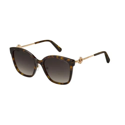 Marc Jacobs , 690/G/S Sunglasses Brown Shaded ,Brown female, Sizes: