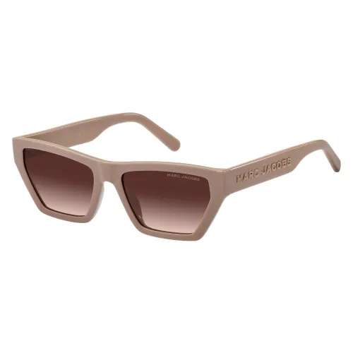 Marc Jacobs , Beige/Brown Shaded Sunglasses ,Beige female, Sizes:
