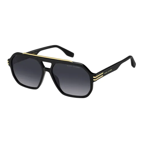 Marc Jacobs , Black/Grey Shaded Sunglasses ,Black male, Sizes: