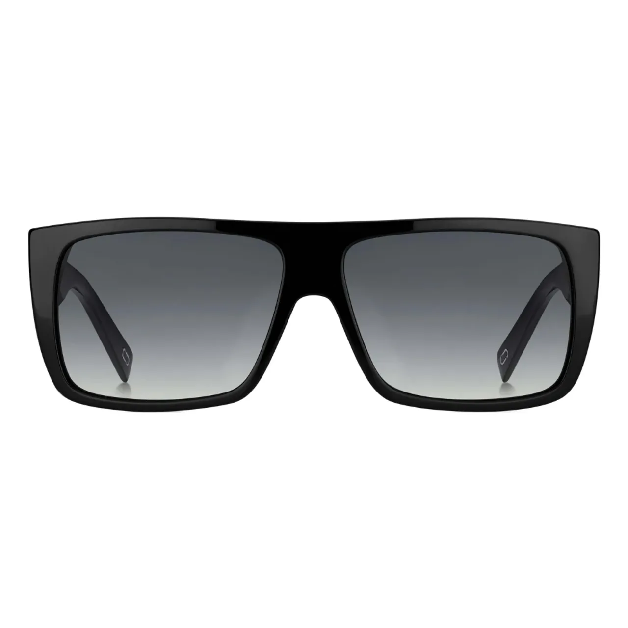 Marc Jacobs , Black Grey Sungles - Style 096/S 08A ,Black male, Sizes: