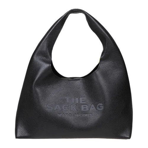 Marc Jacobs , Black Leather Shoulder Bag ,Black female, Sizes: ONE SIZE