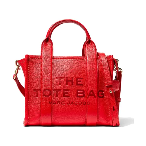 Marc Jacobs , Black 'The Tote Bag' with Logo ,Red female, Sizes: ONE SIZE