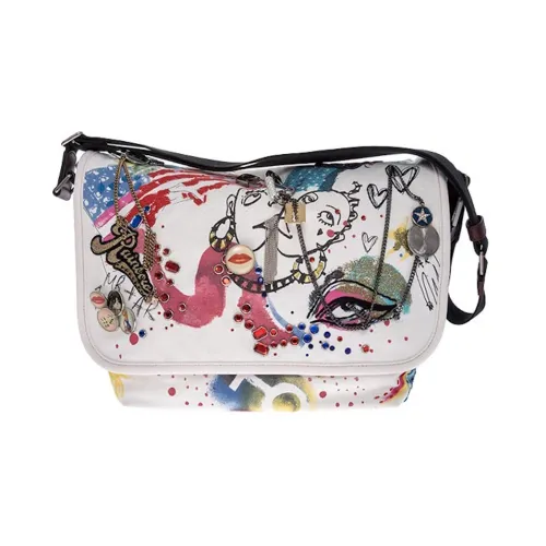 Marc Jacobs , Collage Printed Canvas Tote Bag ,Multicolor female, Sizes: ONE SIZE