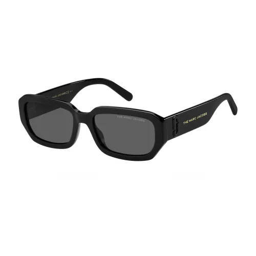 Marc Jacobs , Contemporary Womens Sunglasses with Iconic Details ,Black unisex, Sizes: