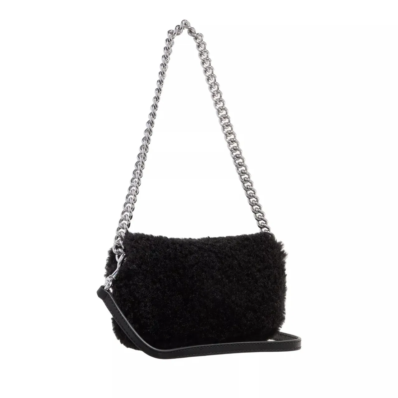 Marc Jacobs Crossbody Bags - The Mini Shoulder Bag Teddy - black - Crossbody Bags for ladies