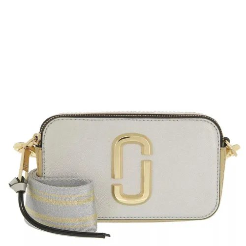 Marc Jacobs Crossbody Bags - The Snapshot Crossbody Bag Leather - silver - Crossbody Bags for ladies