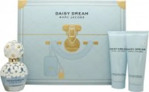 Marc Jacobs Daisy Dream Gift Set 50ml EDT + 75ml Body Lotion + 75ml Shower Gel