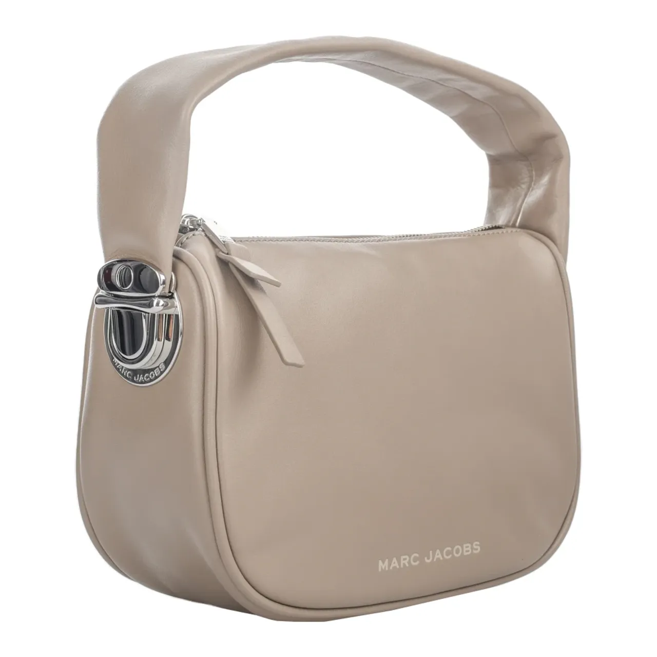 Marc Jacobs , Gray Handbag - Regular Fit - Suitable for All Temperatures - 100% Leather ,Gray female, Sizes: ONE SIZE