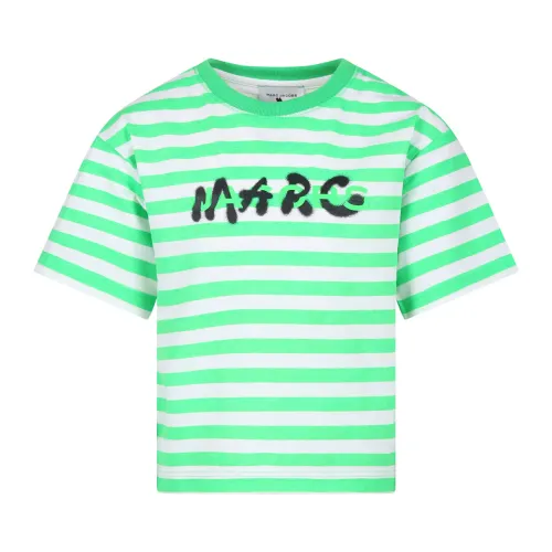 Marc Jacobs , Green Cotton Short Sleeve T-Shirt ,Green unisex, Sizes: