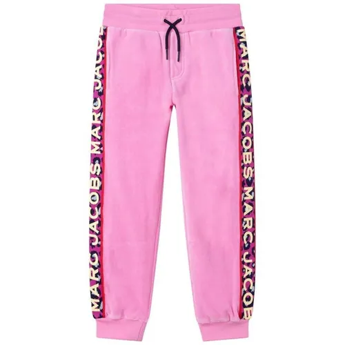 MARC JACOBS Junior Tape Logo Joggers - Pink