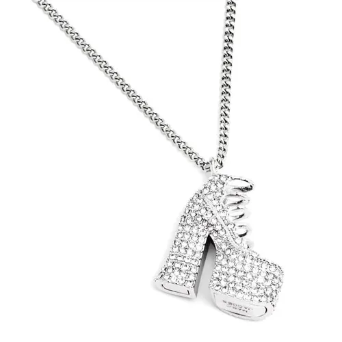 MARC JACOBS Kiki Boot Necklace - Silver