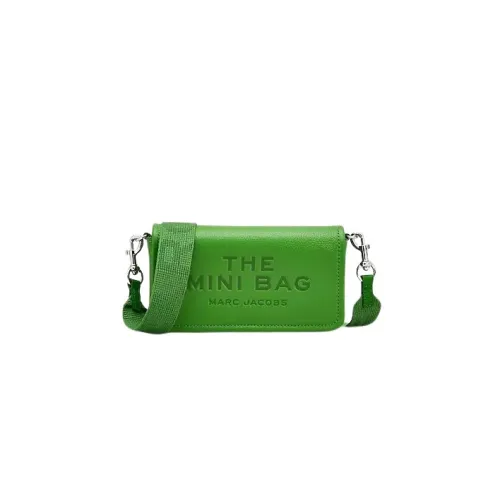 Marc Jacobs , Kiwi Leather Mini Crossbody Bag ,Green female, Sizes: ONE SIZE