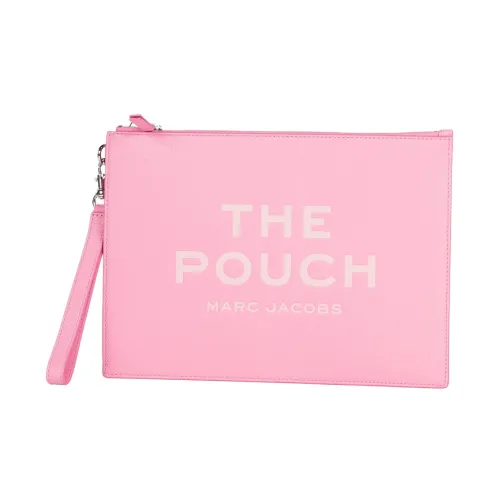 Marc Jacobs , Leather Large Pouch ,Pink female, Sizes: ONE SIZE