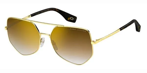Marc Jacobs MARC 326/S 01Q/JL Women's Sunglasses Gold Size 59