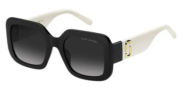 Marc Jacobs MARC 647/S 80S/9O Women's Sunglasses Black Size 53
