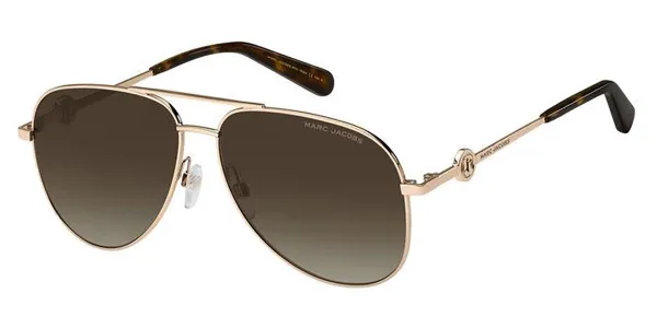 Marc Jacobs MARC 653/S 01Q/HA Women's Sunglasses Gold Size 59