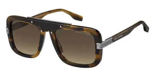 Marc Jacobs MARC 670/S EX4/HA Men's Sunglasses Brown Size 55