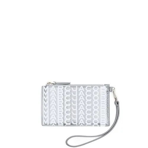 Marc Jacobs Marc Mno Top Zip Wlt Ld41 - Silver
