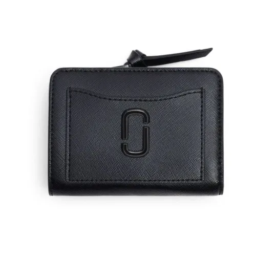 Marc Jacobs , Mini Compact Wallet ,Black unisex, Sizes: ONE SIZE