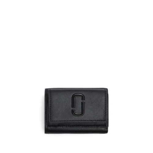 Marc Jacobs , Mini Trifold Wallet ,Black unisex, Sizes: ONE SIZE