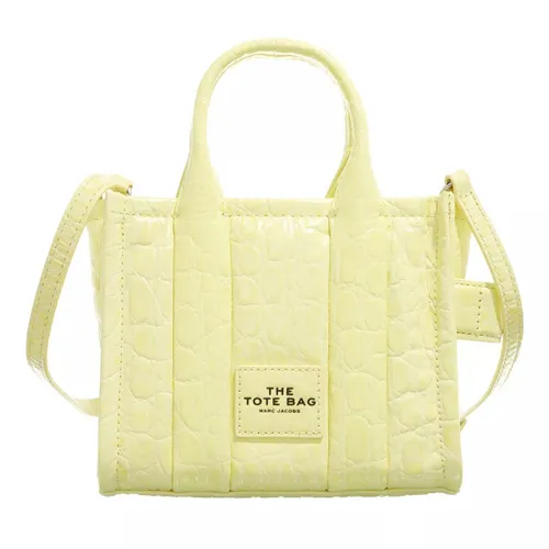 Marc Jacobs Satchels - The Croc Embossed Micro Tote - yellow - Satchels for ladies