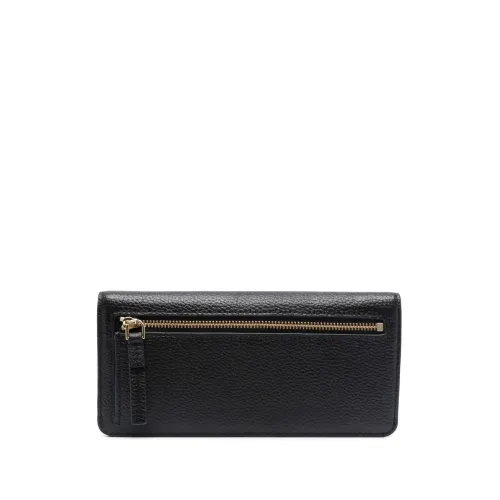 Marc Jacobs , Stylish Leather Wallet with Iconic Logo ,Black female, Sizes: ONE SIZE