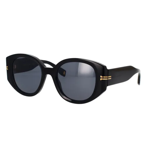 Marc Jacobs , Stylish Sunglasses with Leopard Print Design ,Black unisex, Sizes: