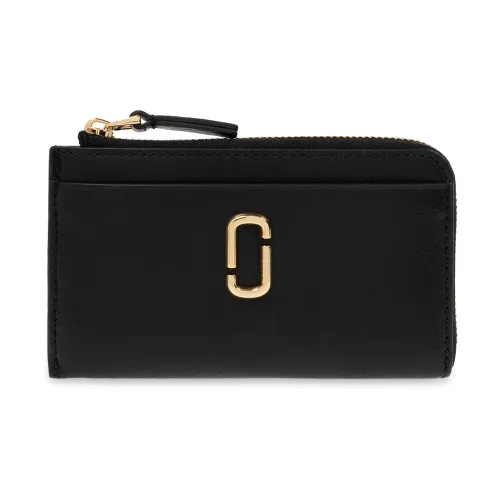 Marc Jacobs , ‘The J Marc’ card case ,Black female, Sizes: ONE SIZE