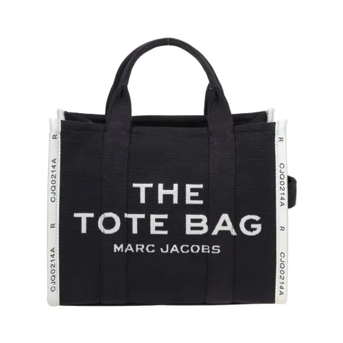 Marc Jacobs , The Jacquard Medium Tote Bag ,Black female, Sizes: ONE SIZE
