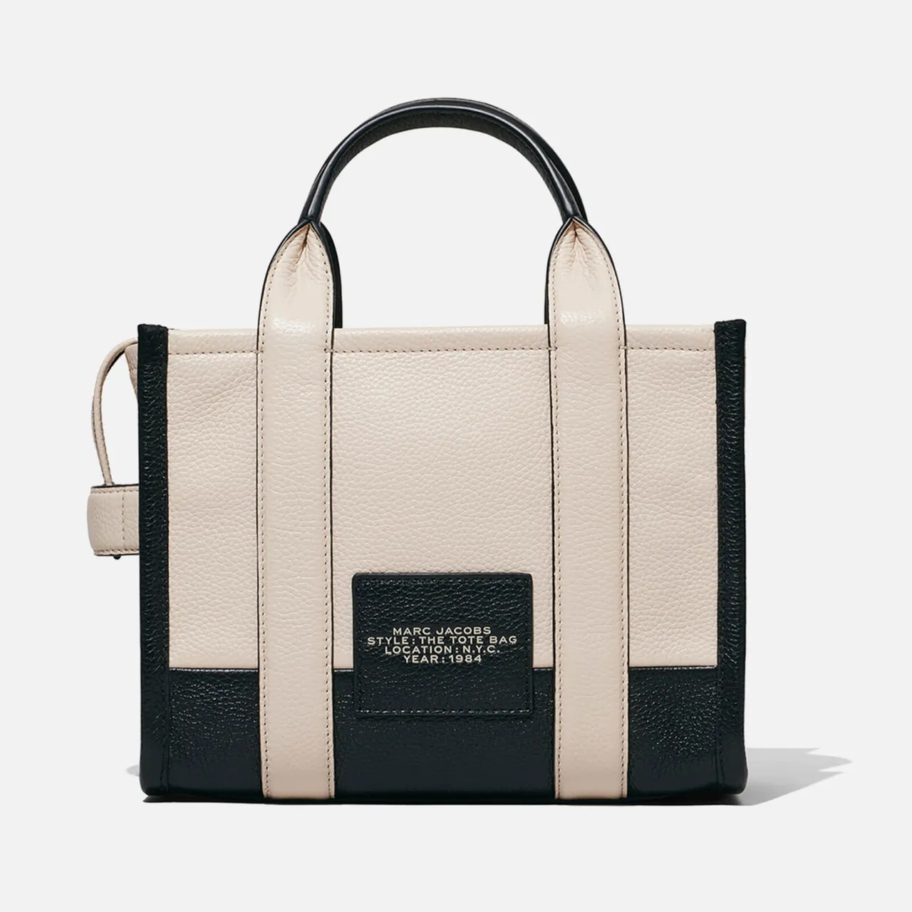 Marc Jacobs The Small Tote Colourblock Leather Tote Bag