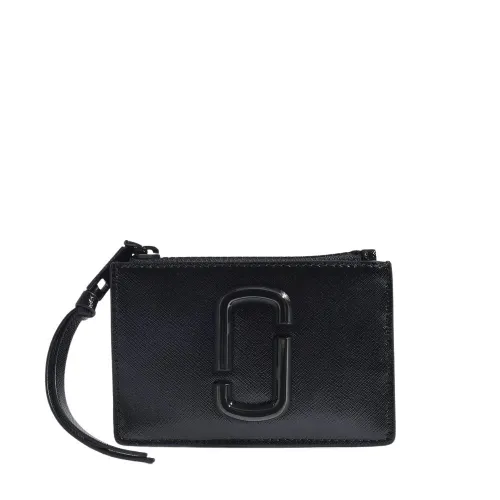 Marc Jacobs , The Snapshot Dtm Top Zip Multi Wallet ,Black female, Sizes: ONE SIZE