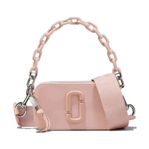 Marc Jacobs , The Snapshot Patent Leather Crossbody Bag ,Pink female, Sizes: ONE SIZE