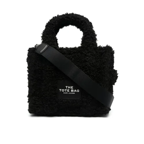 Marc Jacobs , The Teddy Small Tote Bag ,Black female, Sizes: ONE SIZE