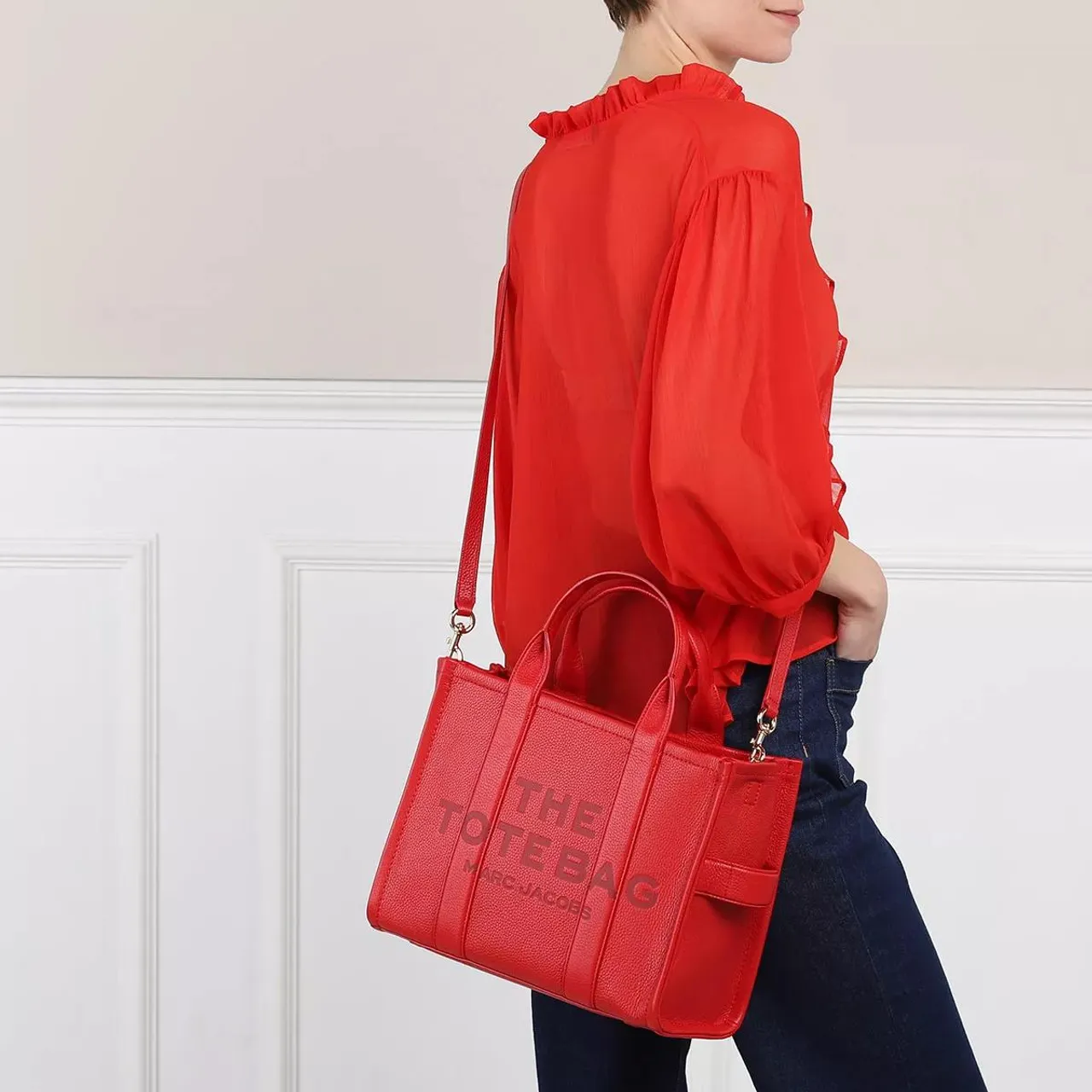 Marc Jacobs Tote Bags - The Medium Tote - red - Tote Bags for ladies
