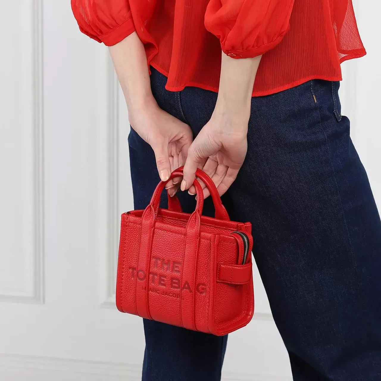 Marc Jacobs Tote Bags - The Micro Tote - red - Tote Bags for ladies