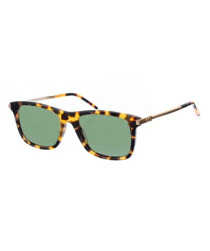 Marc Jacobs Womens MARC-139-S rectangular shaped acetate sunglasses for women - Brown - One