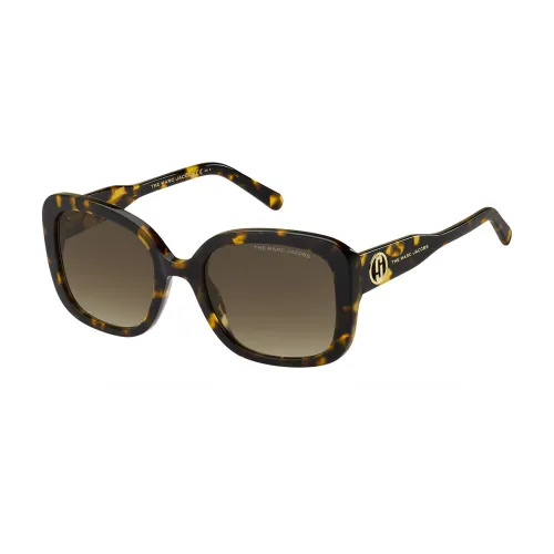 Marc Jacobs , Womens Oversized Square Sunglasses ,Gray unisex, Sizes: