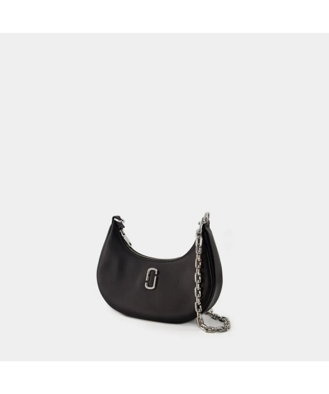 Marc Jacobs Womens The Curve Hobo Bag - - Leather - Black Calfskin - One Size