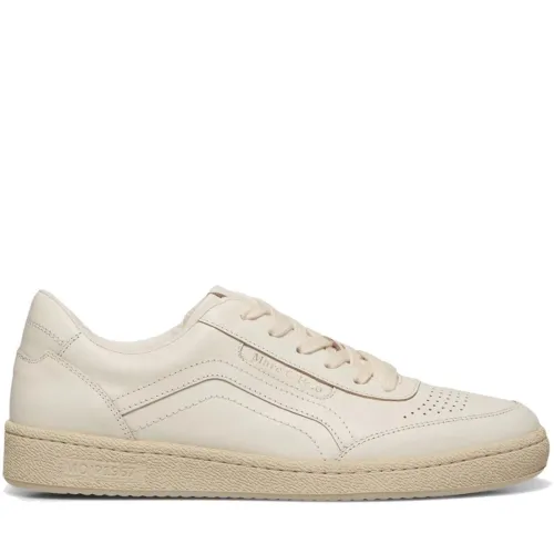 Marc O'Polo , Casual Leather Sneakers ,Beige male, Sizes: