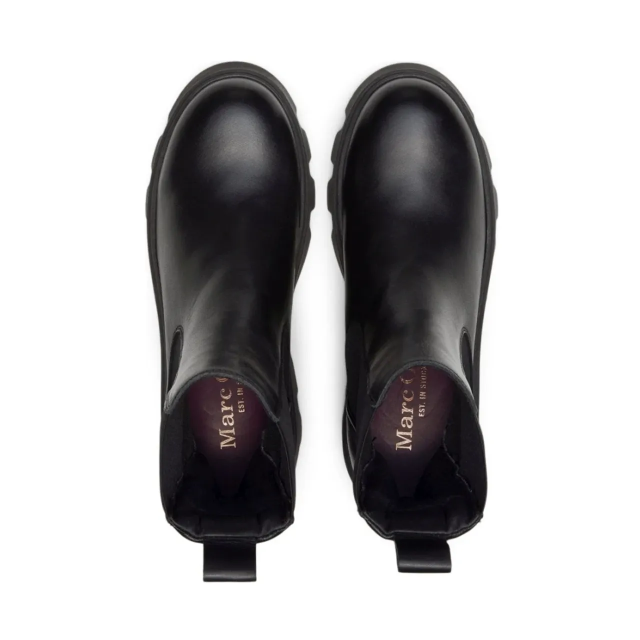 Marc O'Polo , Liliam 1A Black Ankle Boots ,Black female, Sizes: