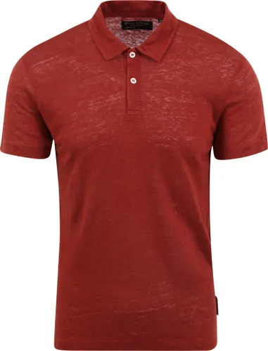 Marc O'Polo Polo Shirt Linen Red