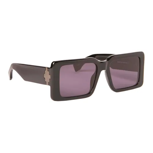 Marcelo Burlon , Black/Grey Cat Sunglasses Ceri01Q Sicomoro ,Black unisex, Sizes: