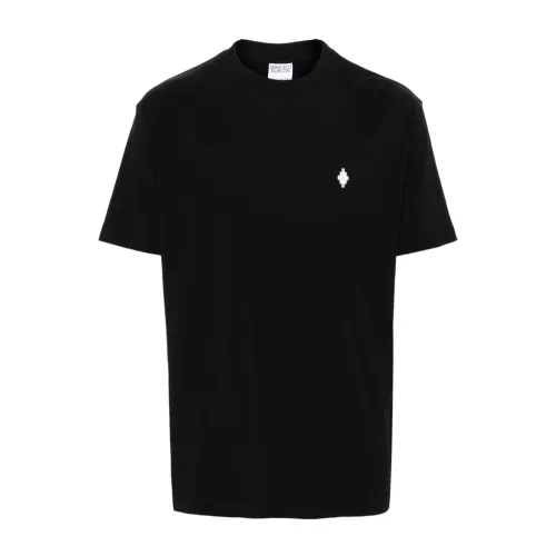 Marcelo Burlon , Black White Cross Basic T-Shirt ,Black male, Sizes: