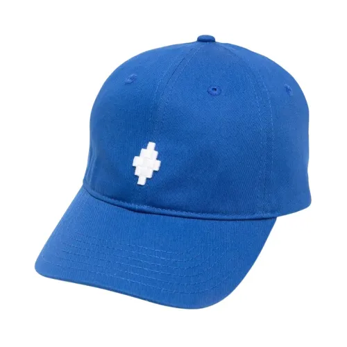Marcelo Burlon , Cross Logo Baseball Cap ,Blue male, Sizes: ONE