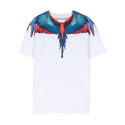 Marcelo Burlon , Icon Wings Regular T-Shirt SS ,Multicolor male, Sizes: