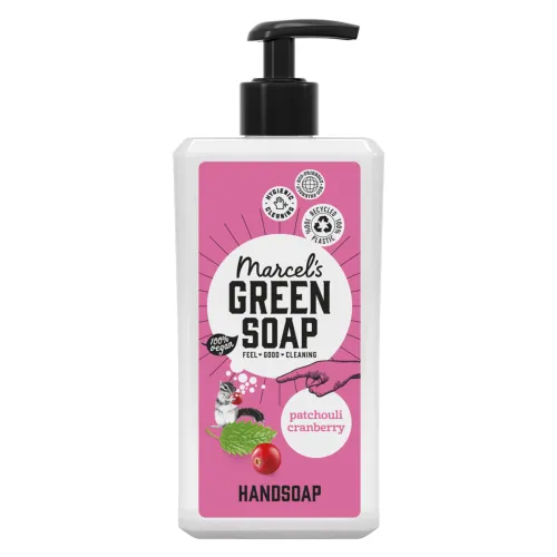 Marcel's Green Soap - Hand Soap Patchouli & Cranberry -
