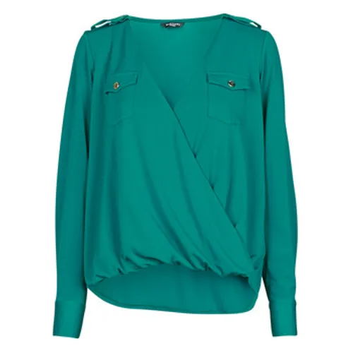 Marciano  SALLY CREPE TOP  women's Blouse in Green